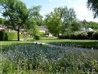 Vue du fond du jardin