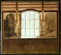 Atelier, croquis de Corot, la verrière (Musée de Baltimore